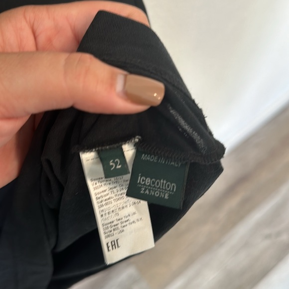 Men’s Zanone Cotton Tee - Picture 5 of 6